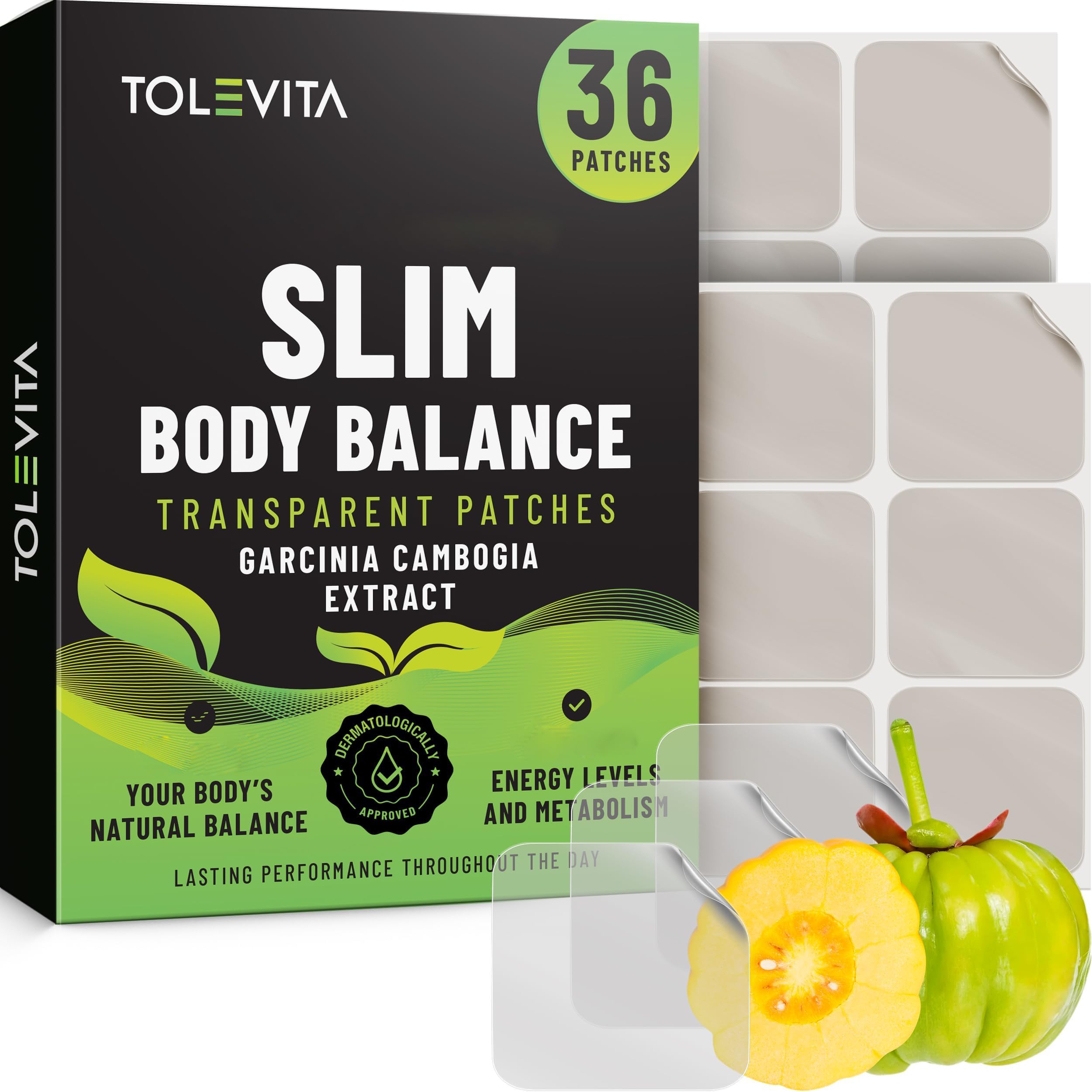 Amazon.com: TOLEVITA Slim Body Patches – 36 Transparent Patches